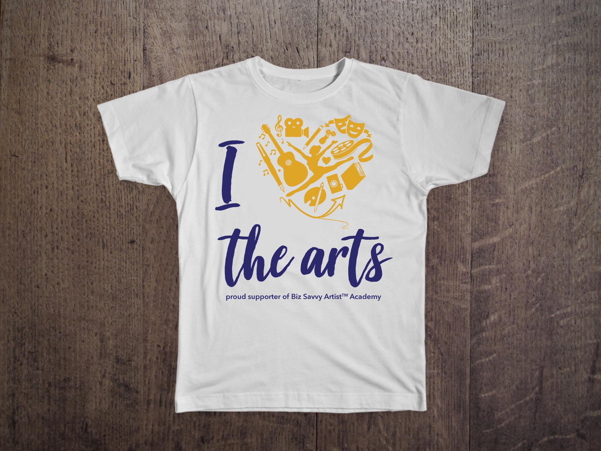 Mens I <3 the Arts Tshirt